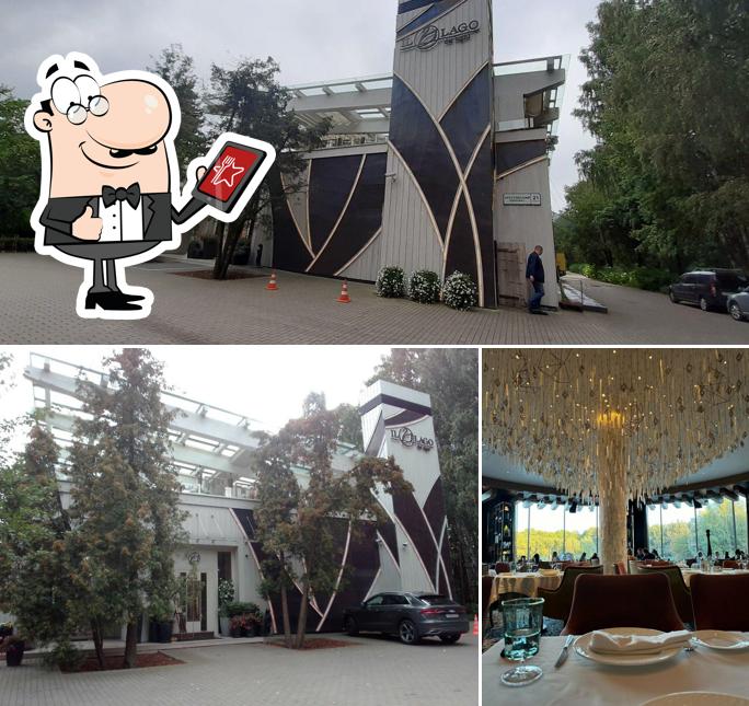 Фасад - важная особенность "Иля Лаго дэй Чини"