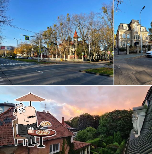 Посмотрите, как "Вилла Тоскана" выглядит снаружи