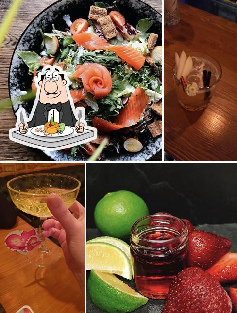 Блюда в "Аптека бар"