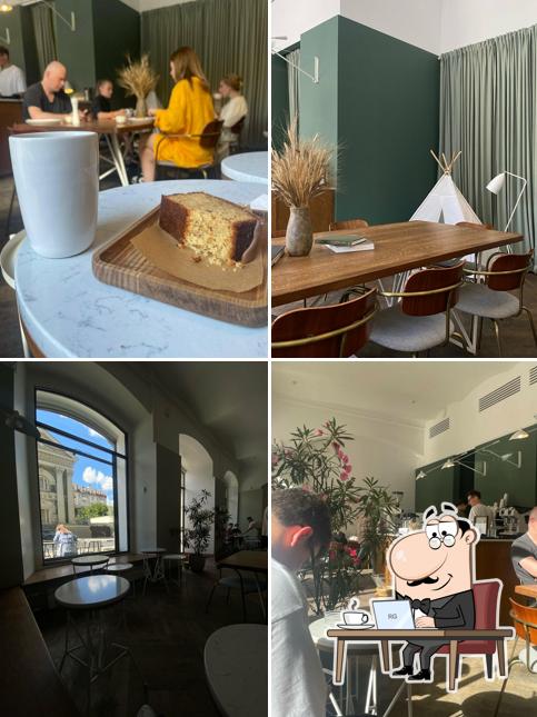 Посмотрите на внутренний интерьер "Аэроплан"