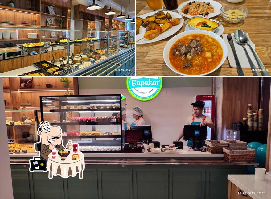 Блюда в "Баракат"