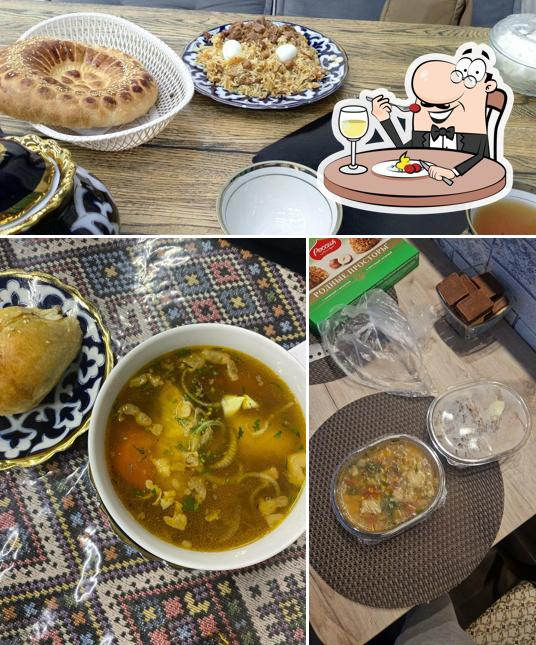 Еда в "Uzbegim"