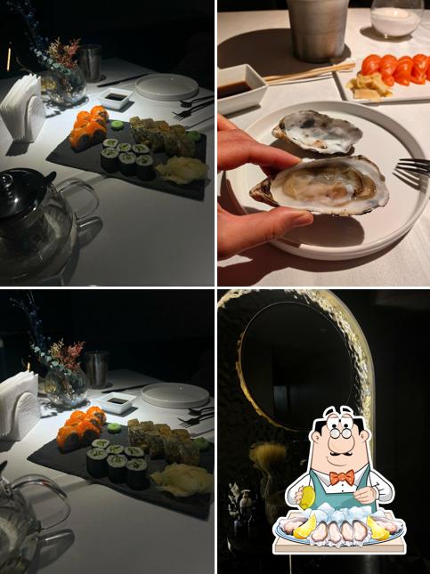 Устрицы в "Ёж & Устрица"