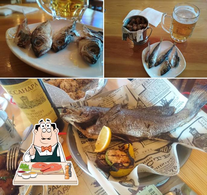 "БарабуляБар" предлагает меню для любителей рыбы