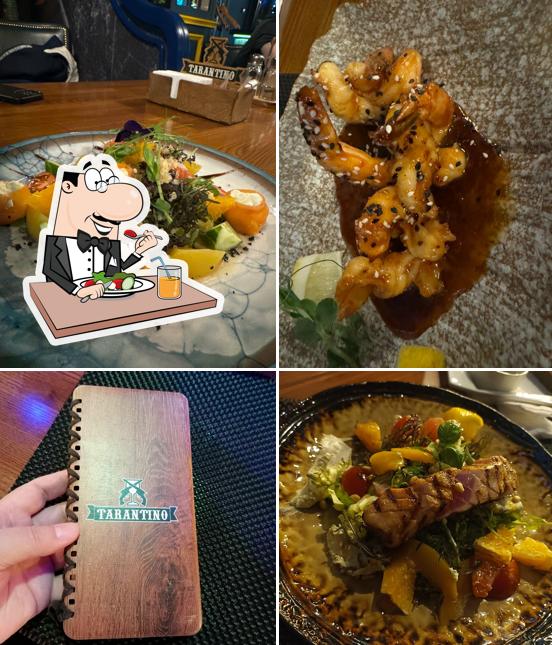 Блюда в "Тарантино Баре & Гриле"