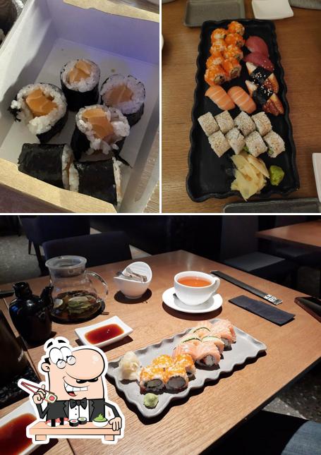 Суши - это популярное блюдо из Японии