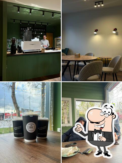 Посмотрите на внутренний интерьер "Веранда кофе"