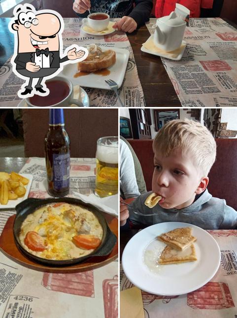 Взгляните на изображение кафе "Русские блины"