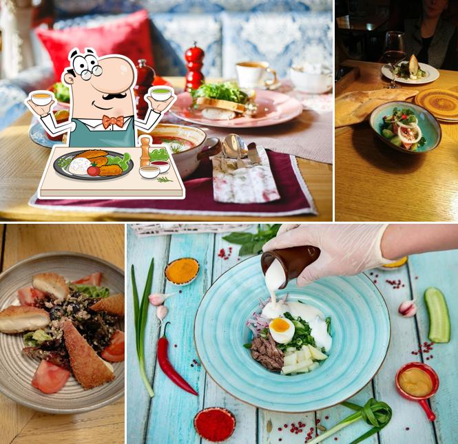 Блюда в "Ресторане Диване-Баяне"