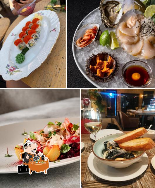 Моллюски в "Ресторане DOM"