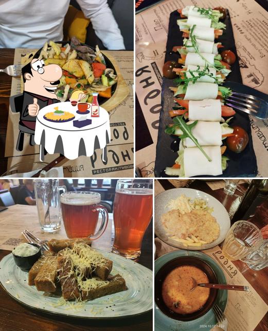 Сырная тарелка в "Родня"