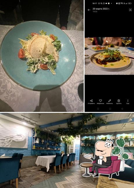 Интерьер "Ресторана Сен-Тропе"