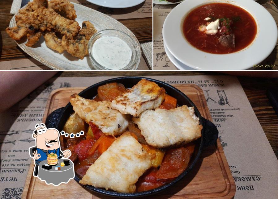 Блюда в "Избе"