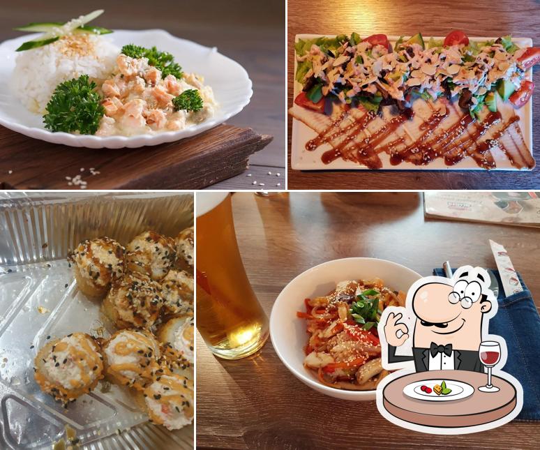 Еда в "Просуши"