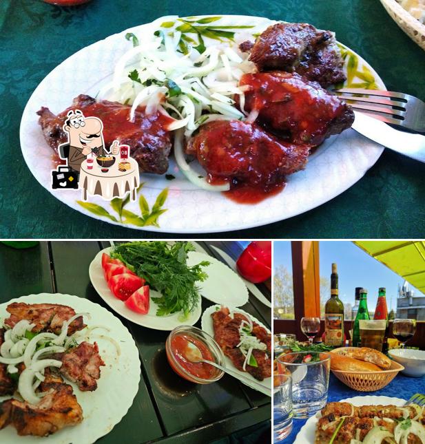 Блюда в "У карьера"