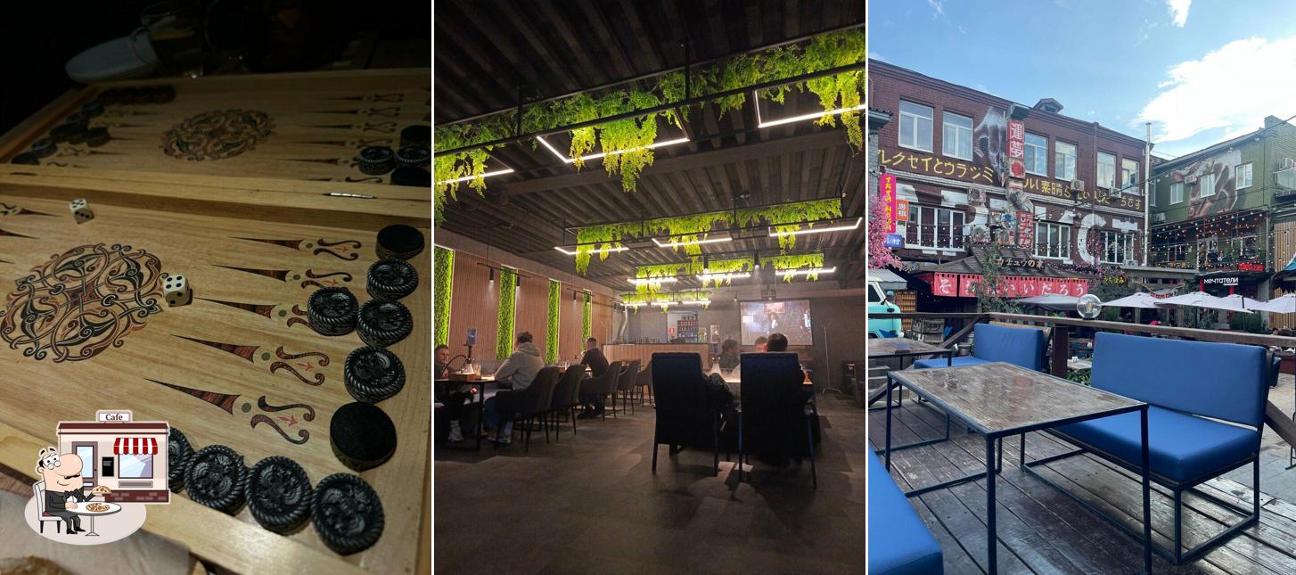 Внешнее оформление "Черники Lounge Bar"