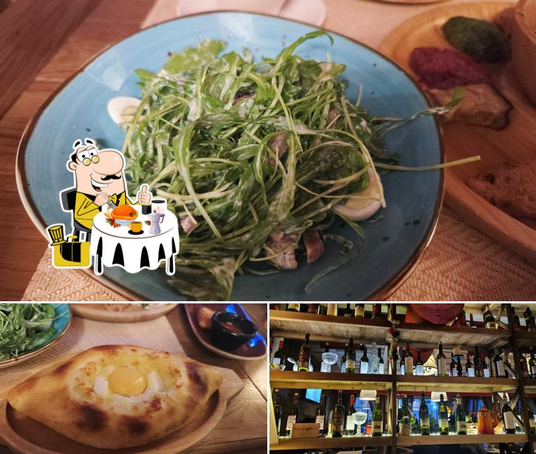 Еда в "Грузинке"