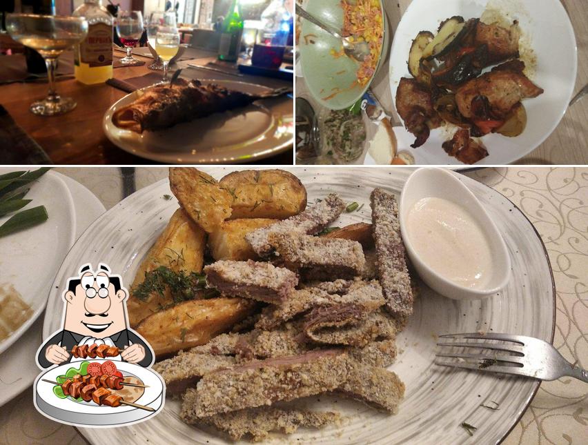 Еда в "Мангале"