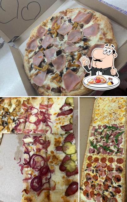Закажите разные виды пиццы