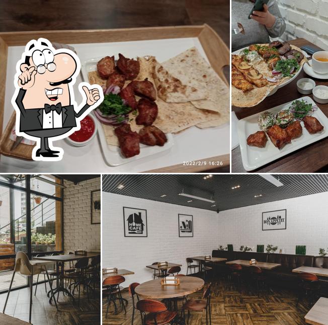 Посмотрите на внутренний интерьер "Шашлычного Двора 1"