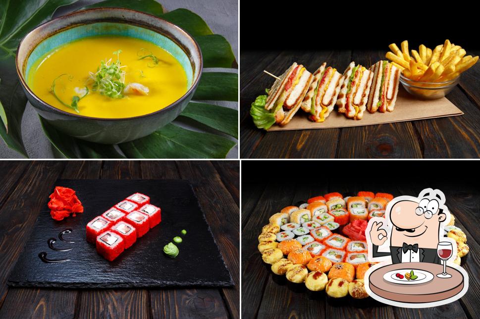 Блюда в "Тобико"