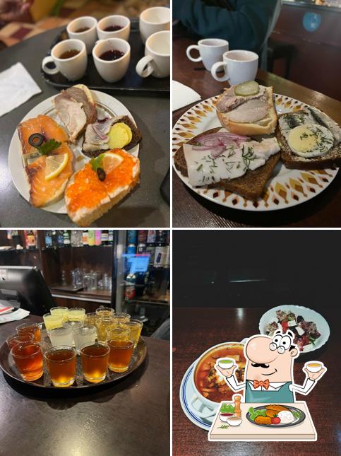 Блюда в "Рюмочной"