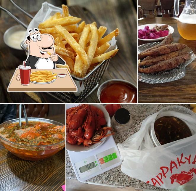 Картофель фри в "БАРРАКУДЕ"