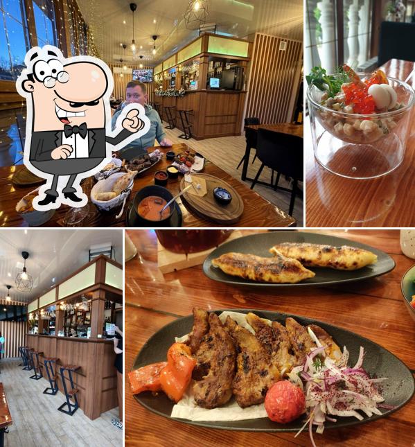 Интерьер "Сыто-пьяно"