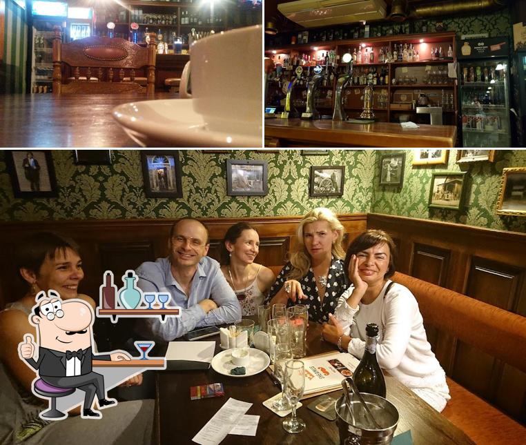 Посмотрите на внутренний интерьер "Шеймуса"