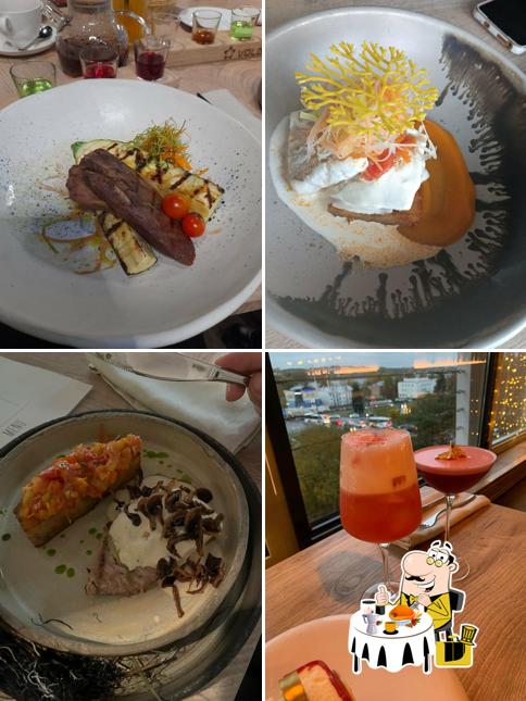 Еда в "Волге"