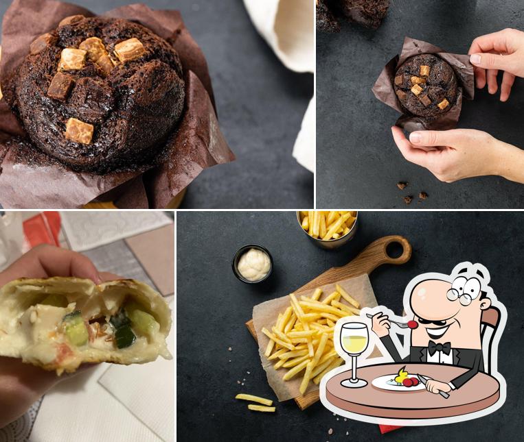 Шоколадный мусс в "Шаверма по-питерски"