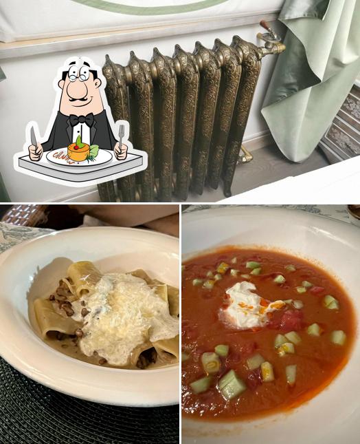 Еда в "Вилле Тоскане Ресторан"