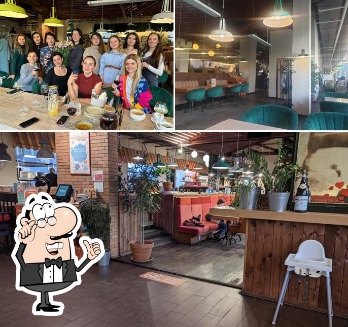 Посмотрите на внутренний интерьер "Марчеллиса"