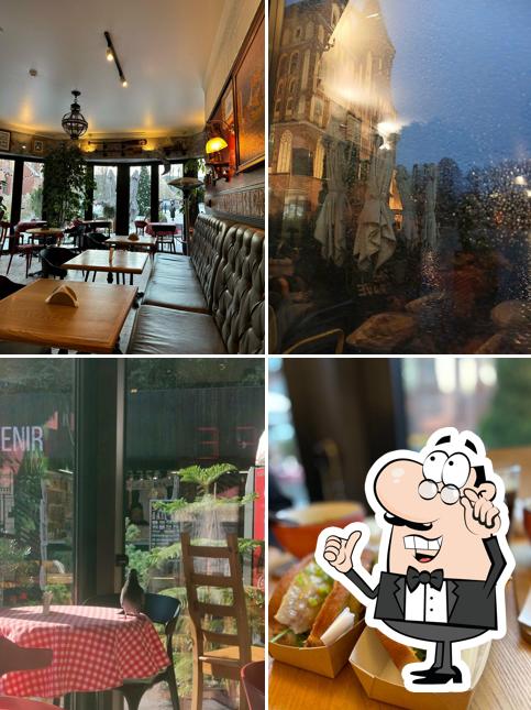 Посмотрите на внутренний интерьер "Кухня Де Прусс"