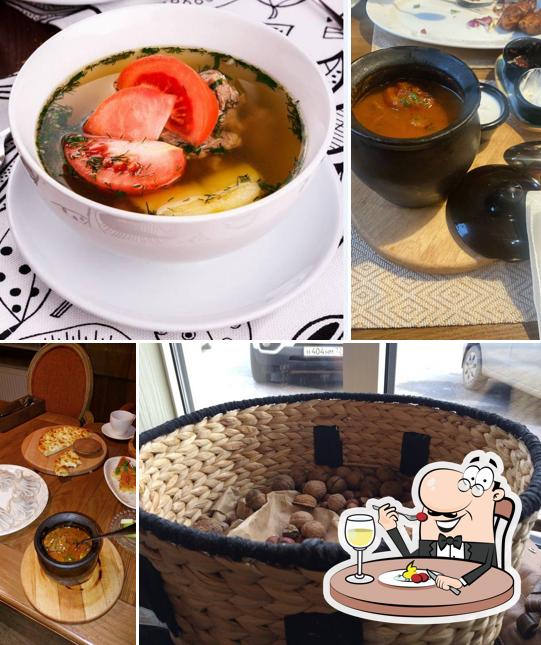 Еда в "Грузинке"