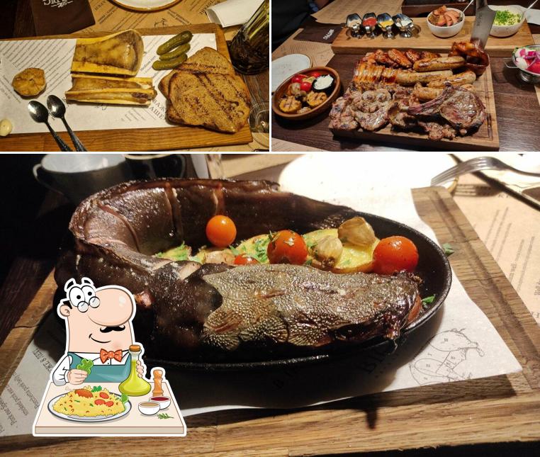 Блюда в "Big Pig"