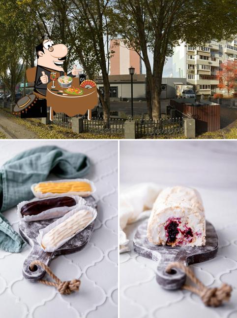 Помимо прочего, в Белый Фартук есть еда и внешнее оформление