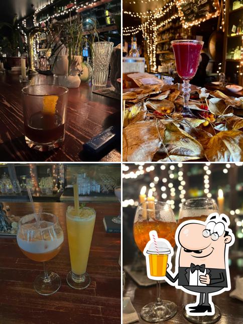 Насладитесь напитками из бара "Ботаник Бар-гербарий"