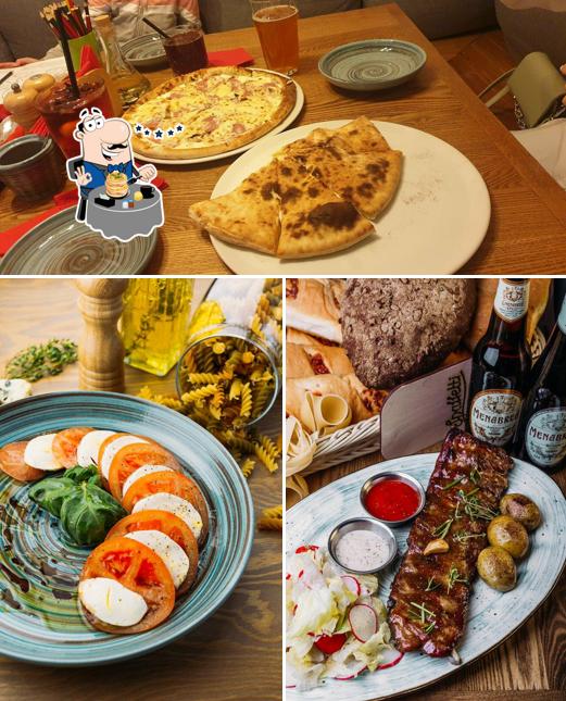 Блюда в "Пиццерии Спаллетти"