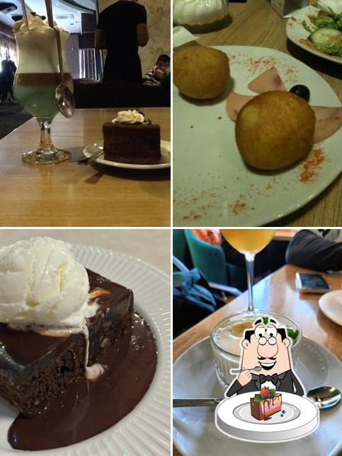 Шоколадный торт в "V.I.P. Кофейне"