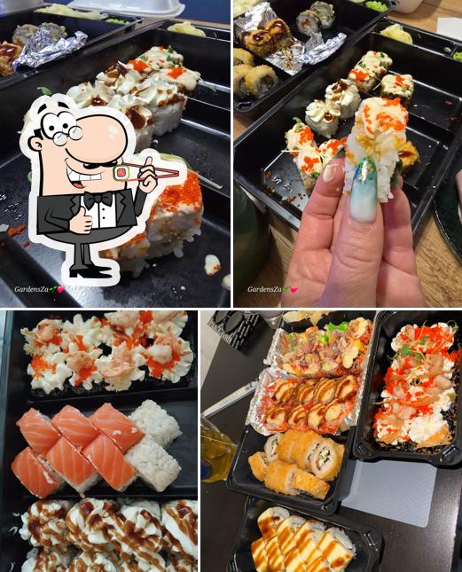 В "Friends Фуджах суши" подают суши и роллы