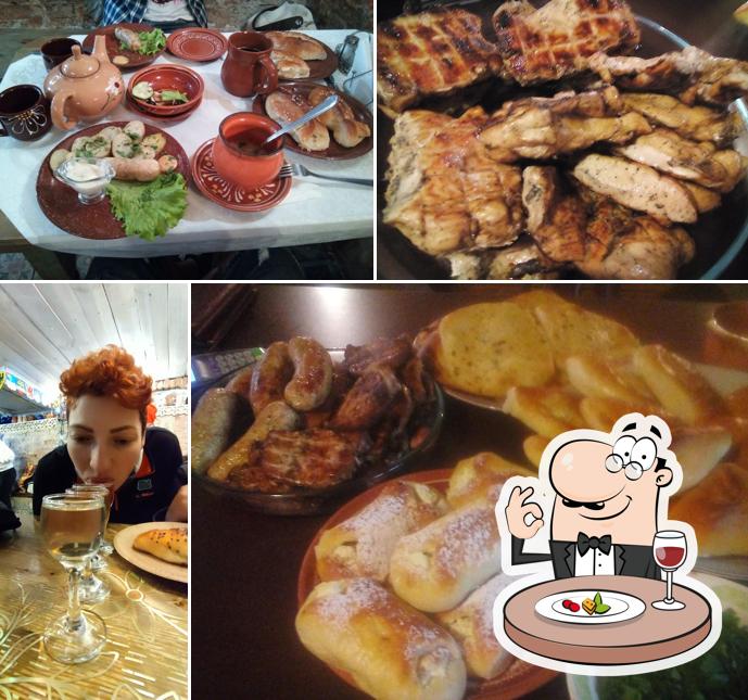 Блюда в "Ганзейском погребке"