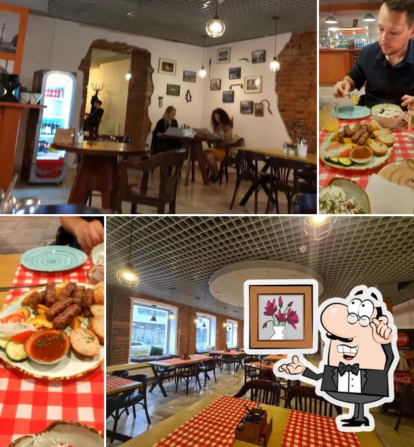 Интерьер "Сербской Таверны"