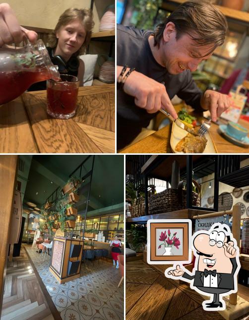 Посмотрите на внутренний интерьер "Вай, Гоги"