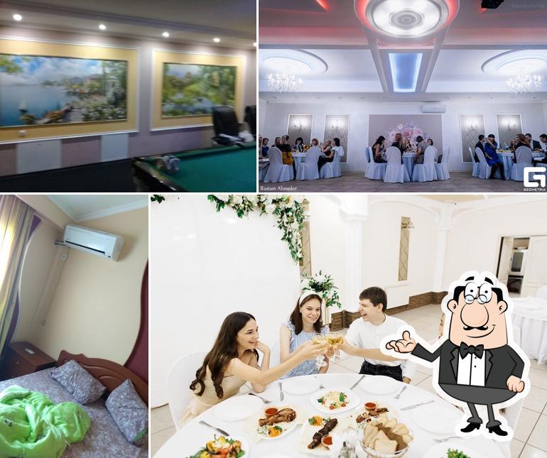 Посмотрите на внутренний интерьер "Клуба отдыха ''Руслан''"