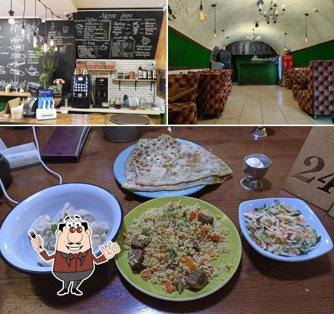 Еда и напитки - все это можно увидеть на этом изображении из Testo