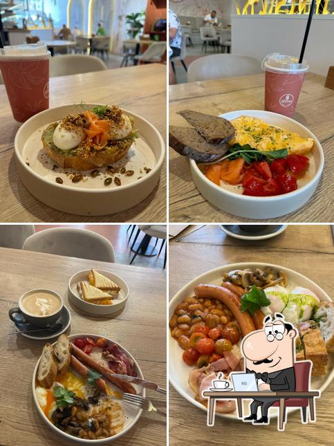 Посмотрите на внутренний интерьер "Зёрна"