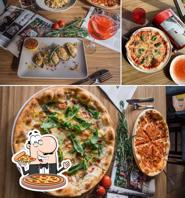 Попробуйте разные виды пиццы