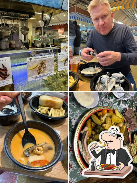 Еда в "Рыбное дело"