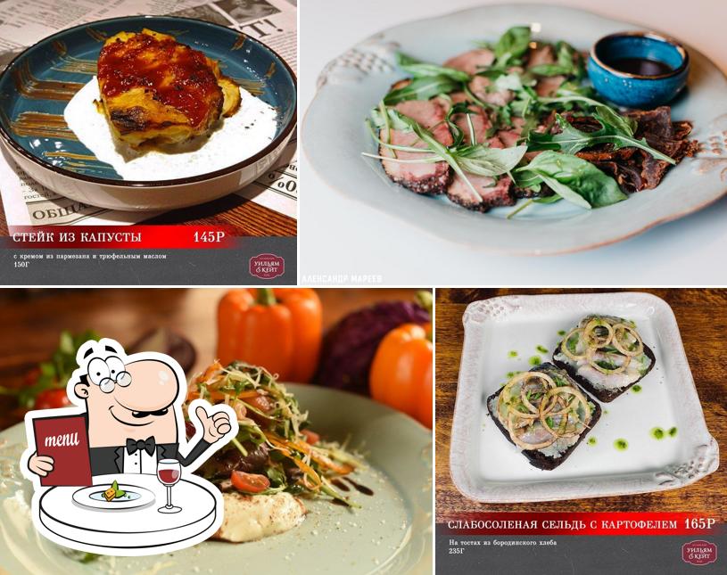 Блюда в "Уильяме и Кейт"